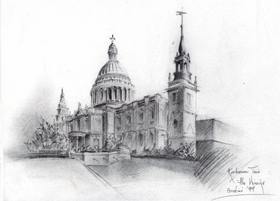 St Pauls Sketch